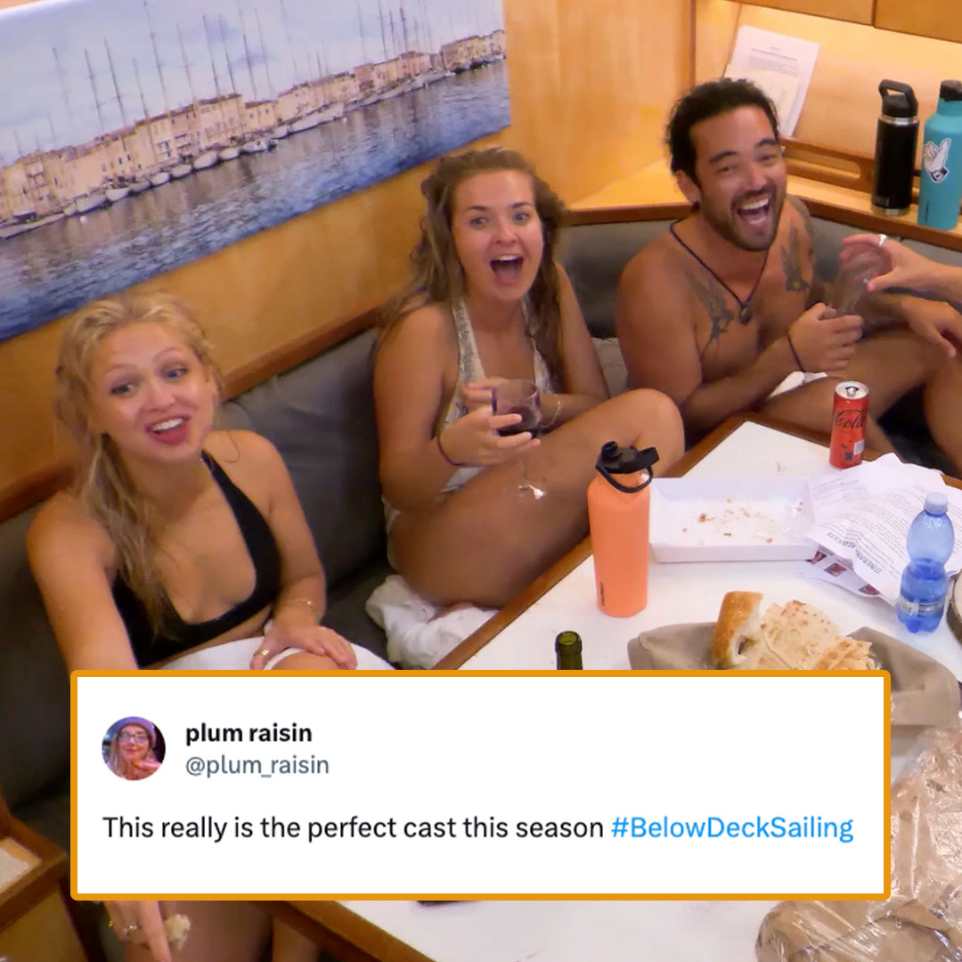 #BelowDeckSailing is the talk of the yacht ⛵