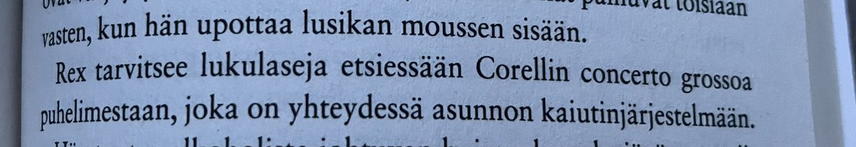 ArtoNatkynmaki's tweet image. Pidän tästä #Kepler’in romaanihahmosta. #Corelli #ConcertoGrosso