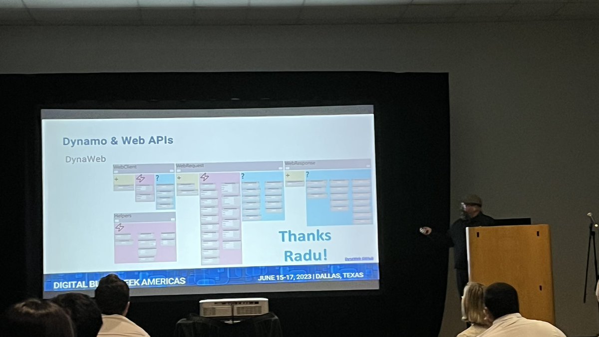 Shout to <a href="/radugidei/">Radu Gidei</a> for the DynaWeb package from <a href="/theBIMsider/">Carl Storms</a>. #DBWa2023 @BILTevent