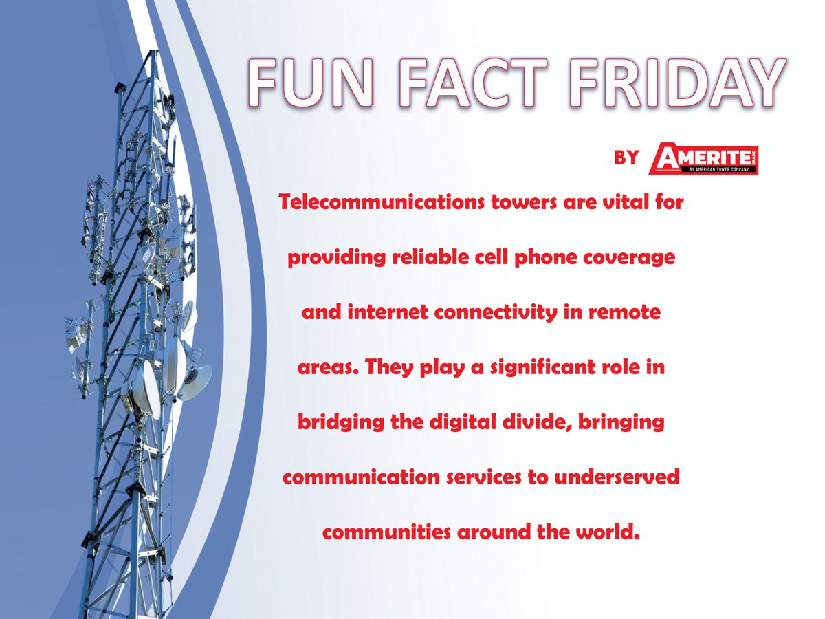 📷 Fun Fact Friday 📷 #FunFactFridayy #telecommunications #digitaldivide #connectivity #underservedcommunities #bridgingthegap #globalnetwork #technologyforall