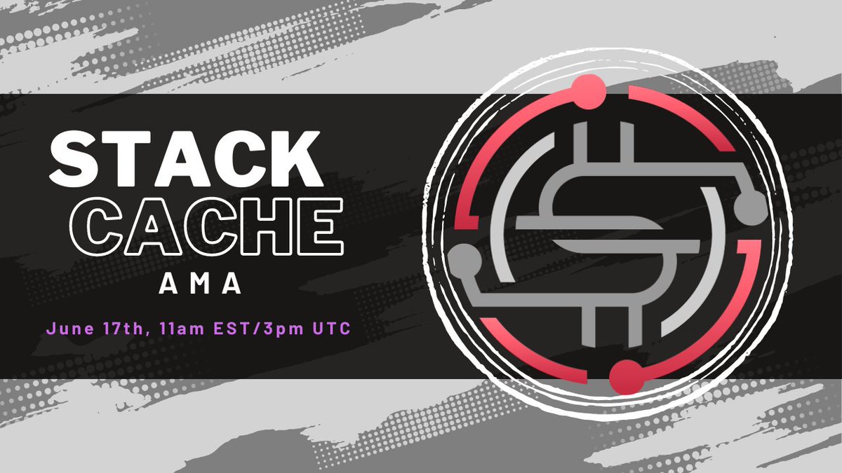 _StackCache's tweet image. We will have our 8th #stackcache AMA, tomorrow 6.17.23 @ 11am EST/3pm UTC live on Youtube &amp;amp; here on Twitter. Feel free to join us and ask any question about the Stack Cache community banking DAO!

#stacknation #stackcacheDAO #stackcachecrypto #stackcachedefi #Crypto #AMA