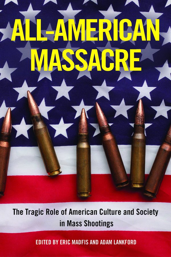 Eric Madfis (@drericmadfis) on Twitter photo Very proud to announce my new edited volume with <a href="/adamwlankford/">Adam Lankford</a> - it is the first book to explore why the United States has the greatest number and highest share of public mass shootings around the globe:
tupress.temple.edu/books/all-amer… Very proud to announce my new edited volume with <a href="/adamwlankford/">Adam Lankford</a> - it is the first book to explore why the United States has the greatest number and highest share of public mass shootings around the globe:
tupress.temple.edu/books/all-amer…