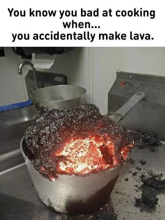 Neilfan12's tweet image. 👨‍🍳🌋 #Cooking #BadCook #Lava 🌋👨‍🍳