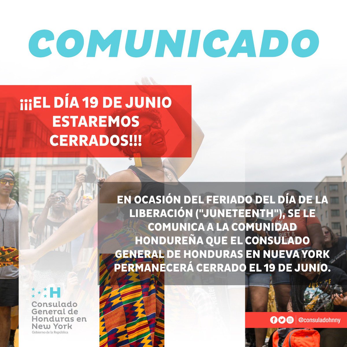 consuladohnny's tweet photo. Aviso Importante ⚠️ @consuladohnny @CancilleriaHN https://t.co/Q3R7Bu4k6X