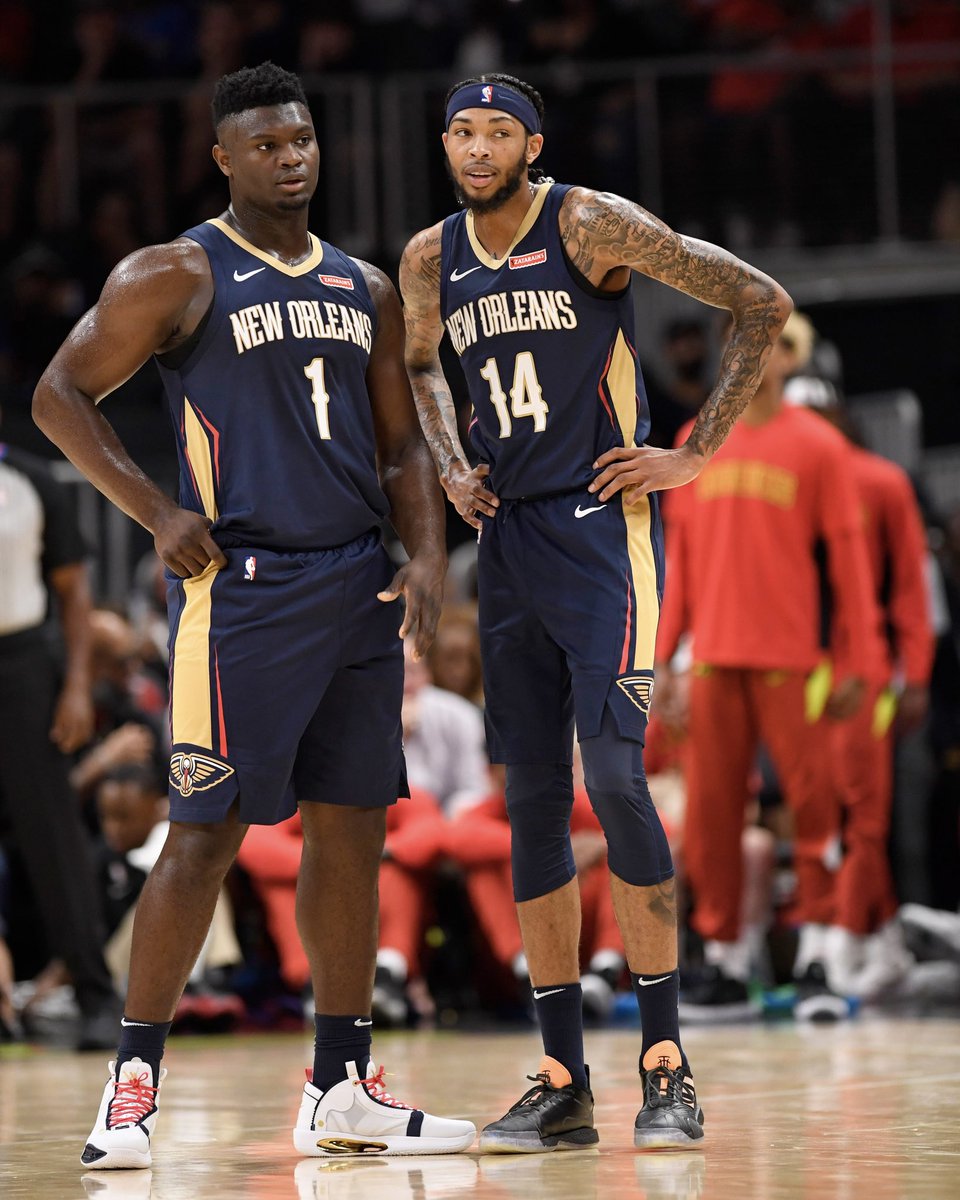 Bleacher Report (@bleacherreport) on Twitter photo Hornets prefer Brandon Ingram over Zion in a potential trade involving the No. 2 pick, per <a href="/ShamsCharania/">Shams Charania</a> Hornets prefer Brandon Ingram over Zion in a potential trade involving the No. 2 pick, per <a href="/ShamsCharania/">Shams Charania</a>