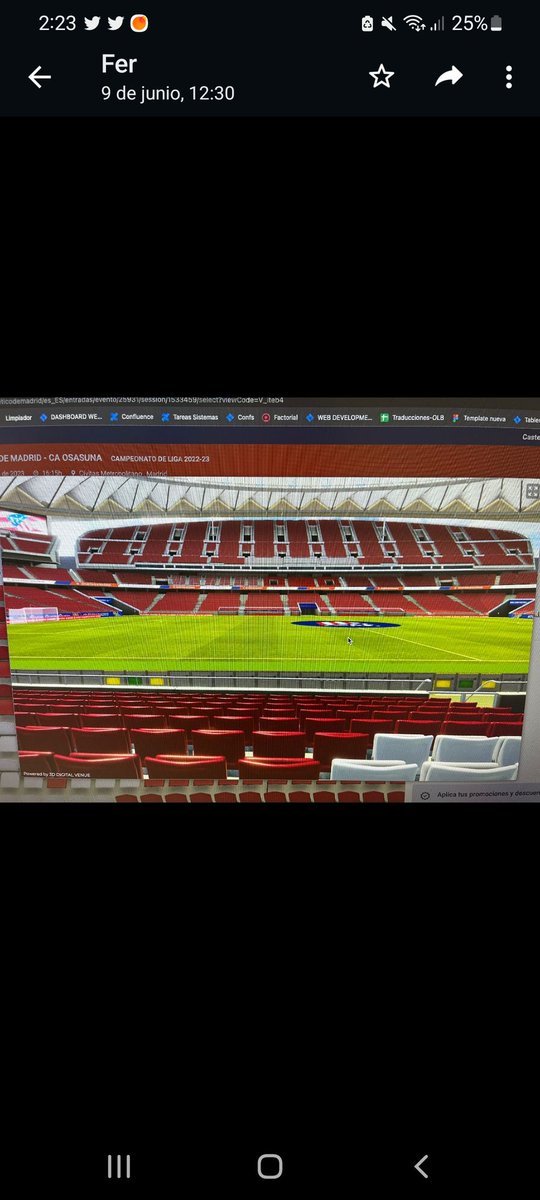 joacpacc's tweet photo. Vendo entrada para La Velada del Año III en zona 1 (inserto foto de como se ve) cualquier duda al DM

Un RT se agradece https://t.co/mixB8MTpgO