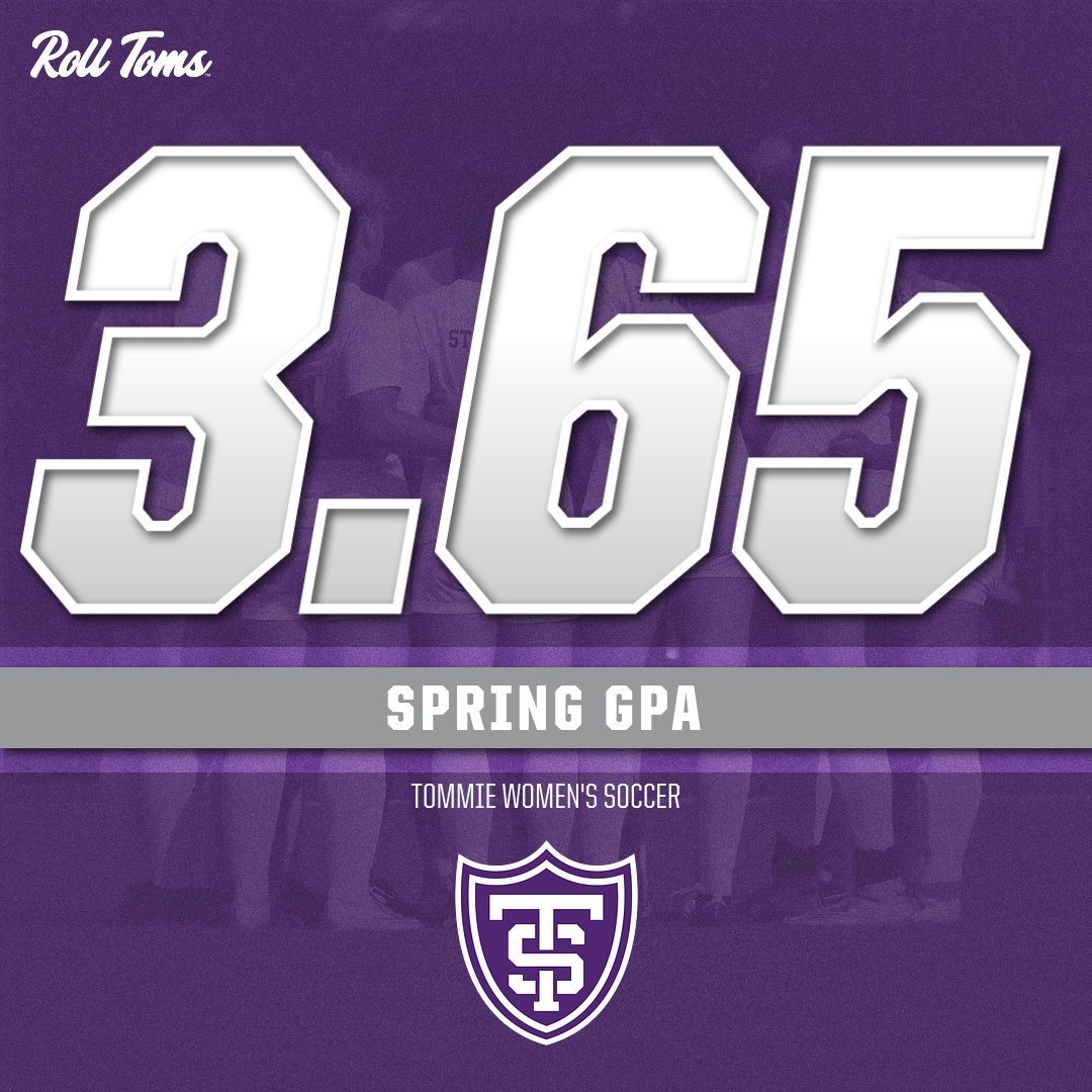 TommieWSoccer's tweet photo. The best of the best 📚

The squad compiled a 3.65 to tie for the best in the department over the spring semester

#RollToms https://t.co/AatJryK57M