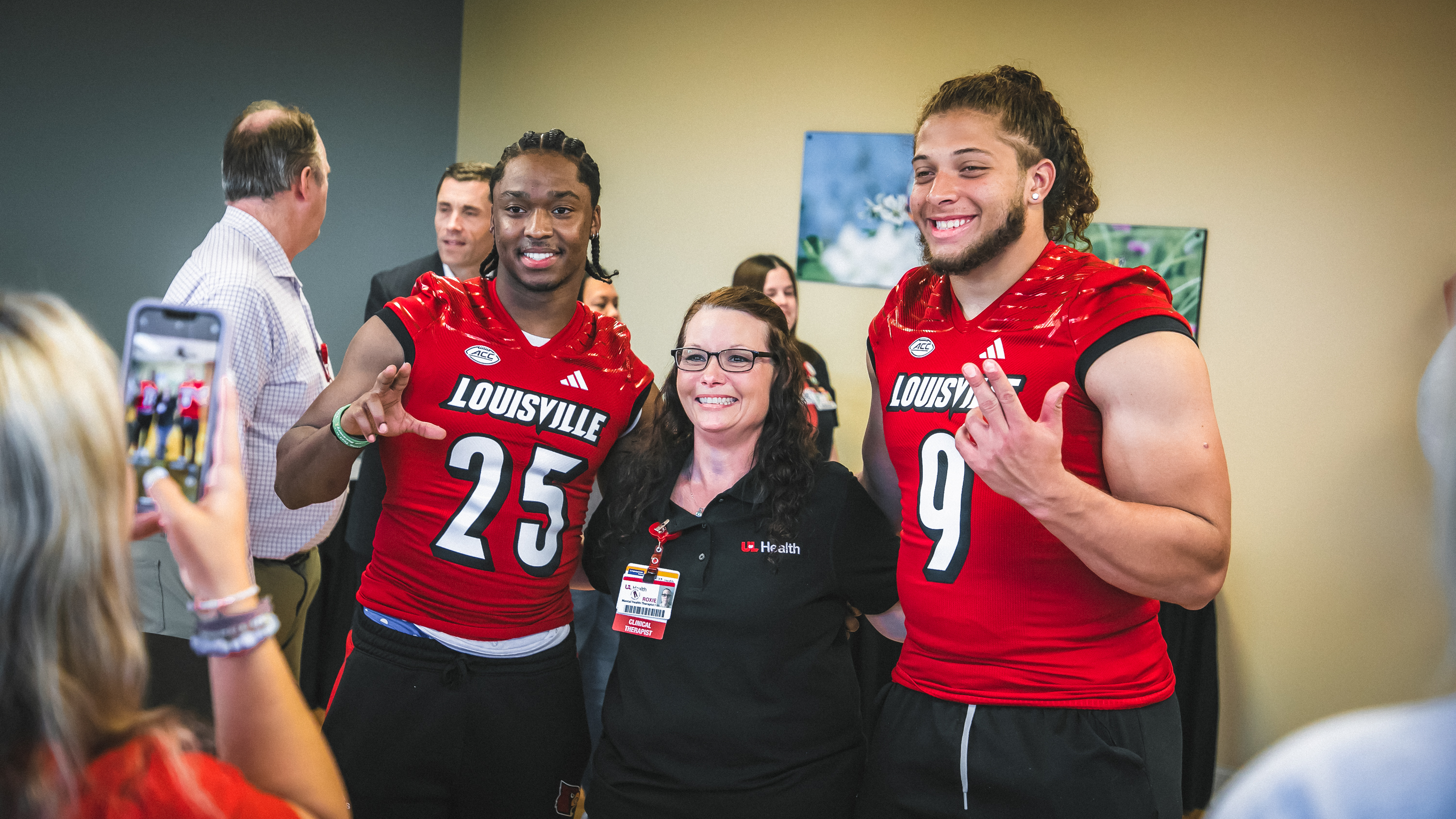 Louisville Football on X: Enjoyed visiting with the patients and the  incredible staff at the @UofLHealth Peace Hospital. Thankful for the  important work they do in our community. #GoCards   / X
