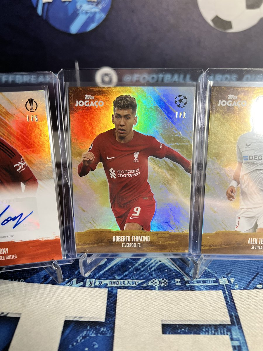 TFFBREAKS's tweet image. Topps Jogaço Highlights! 🚨

1/1 FIRMINO 🔴
1/1 TELLES  👑
Lewandowski /5 💥
Antony /5 🔥

Thanks for the support! 💪

Get your spots here ⬇️
TFFBREAKS.COM

#topps #toppssoccer #toppsinception  #thehobby #footballcards #soccercards #sportstradingcards #toppsjogaço