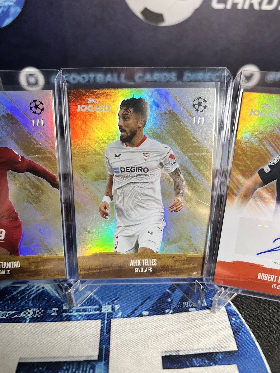 TFFBREAKS's tweet image. Topps Jogaço Highlights! 🚨

1/1 FIRMINO 🔴
1/1 TELLES  👑
Lewandowski /5 💥
Antony /5 🔥

Thanks for the support! 💪

Get your spots here ⬇️
TFFBREAKS.COM

#topps #toppssoccer #toppsinception  #thehobby #footballcards #soccercards #sportstradingcards #toppsjogaço