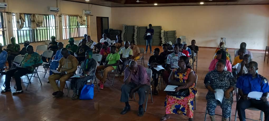 Today, at the Pujehun District Council Hall, the National Commission for Democracy (NCD) engaged  stakeholders, including political parties, in the Pujehun District about the need to promote political tolerance through its Citizens' Platform for Political Tolerance engagements.