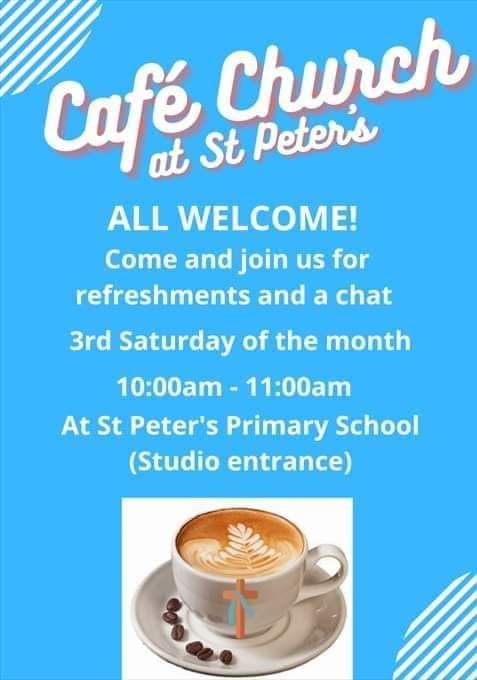 stephgrant1985's tweet photo. Our monthly cafe church @stpetersfarn is tomorrow morning. Come along and join us for some #FunwithGod https://t.co/FqAVt3G8OV