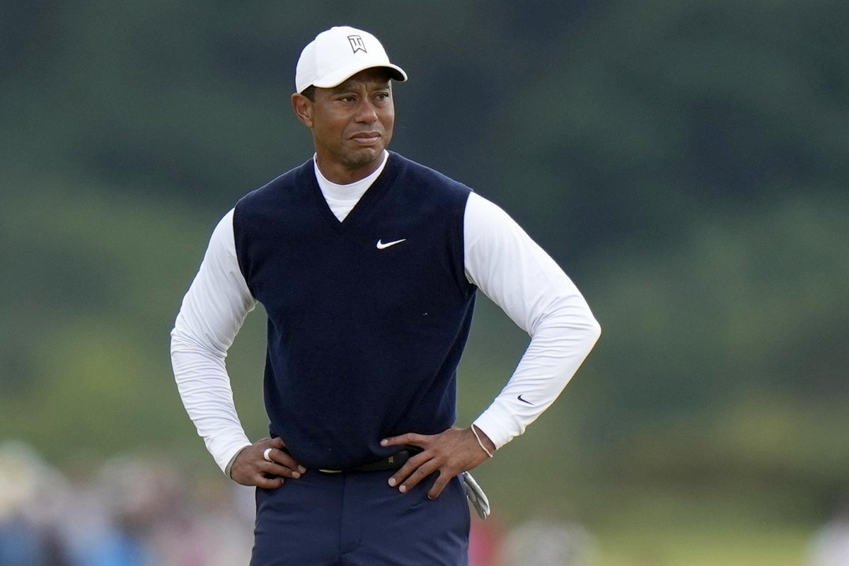 🚨 Tiger Woods' 2023 major season is officially over! No #OpenChampionship at Royal Liverpool. Woods won the Open Championship three times, most recently in 2006.

Woods withdrew from #theMasters due to challenging weather conditions and had fusion surgery on his right ankle. He…