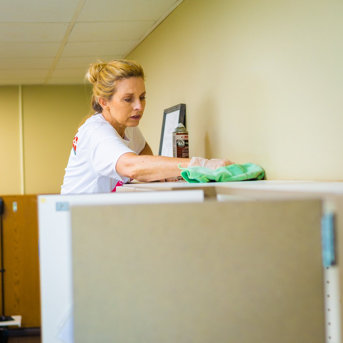 Another awesome Founder's Day of Caring at <a href="/keloland/">KELOLAND News</a>! Dozens of employees spent the day volunteering, including cleaning 5 kitchens at Children's Home Society #NexstarCares #NexstarNation #kelo