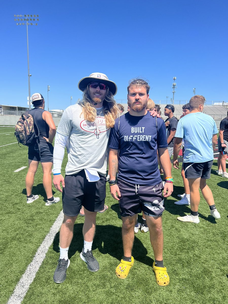 Had a great day and learned alot today at SNU <a href="/KarenWagnerHSFB/">Wagner T-Bird Football</a> <a href="/CoachStarin/">Coach Starin</a> <a href="/CoachRT_G/">Coach Gonzales</a> <a href="/Coach_Indy/">Indy Siehndel</a>