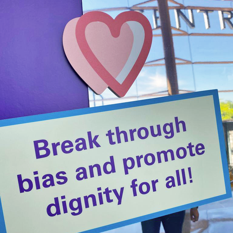 centralcity's tweet photo. Show your support 👉 Homelessness looks different for everyone. We must never forget that people are more than their circumstances. Check out the Dignity Project display next to SFU #lookinthemirror #centralcitysurrey #surreybc https://t.co/KVgKSIgjL0