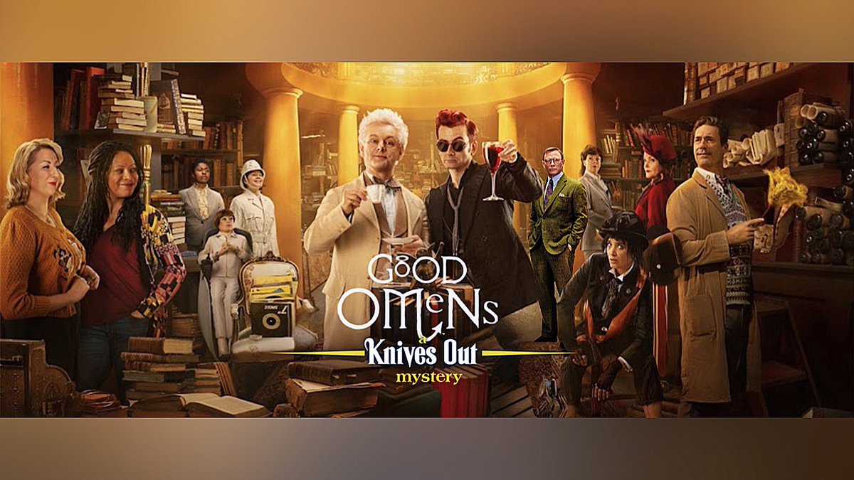 @GoodOmensPrime @MaggieService @gloriaobianyo @thelizcarr @michaelsheen @shelley_conn @DoonMacKichan @bbcstudios @PrimeVideo @bbccomedy I had to