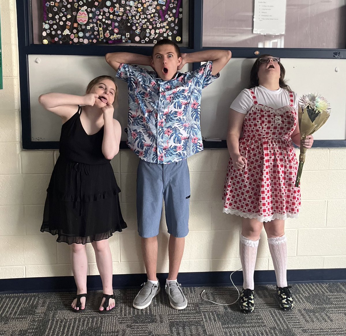MrsOffman's tweet photo. Also congratulations to our 8th graders headed to high school next year! So proud of you three! https://t.co/Uk1cLw6r8s