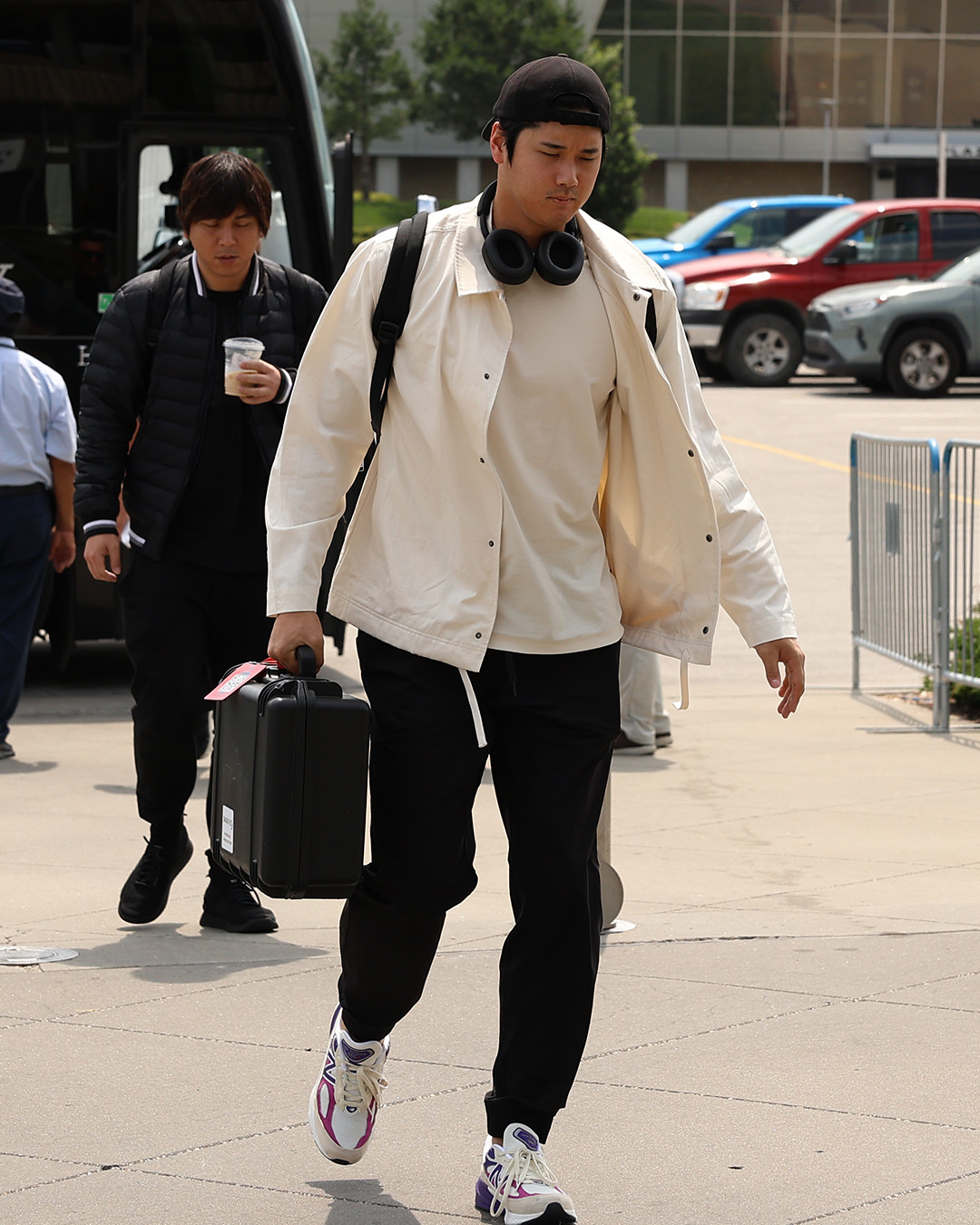 MLB Life on X: Shohei Ohtani arriving in Kansas City for the Angels-Royals  game tonight  / X