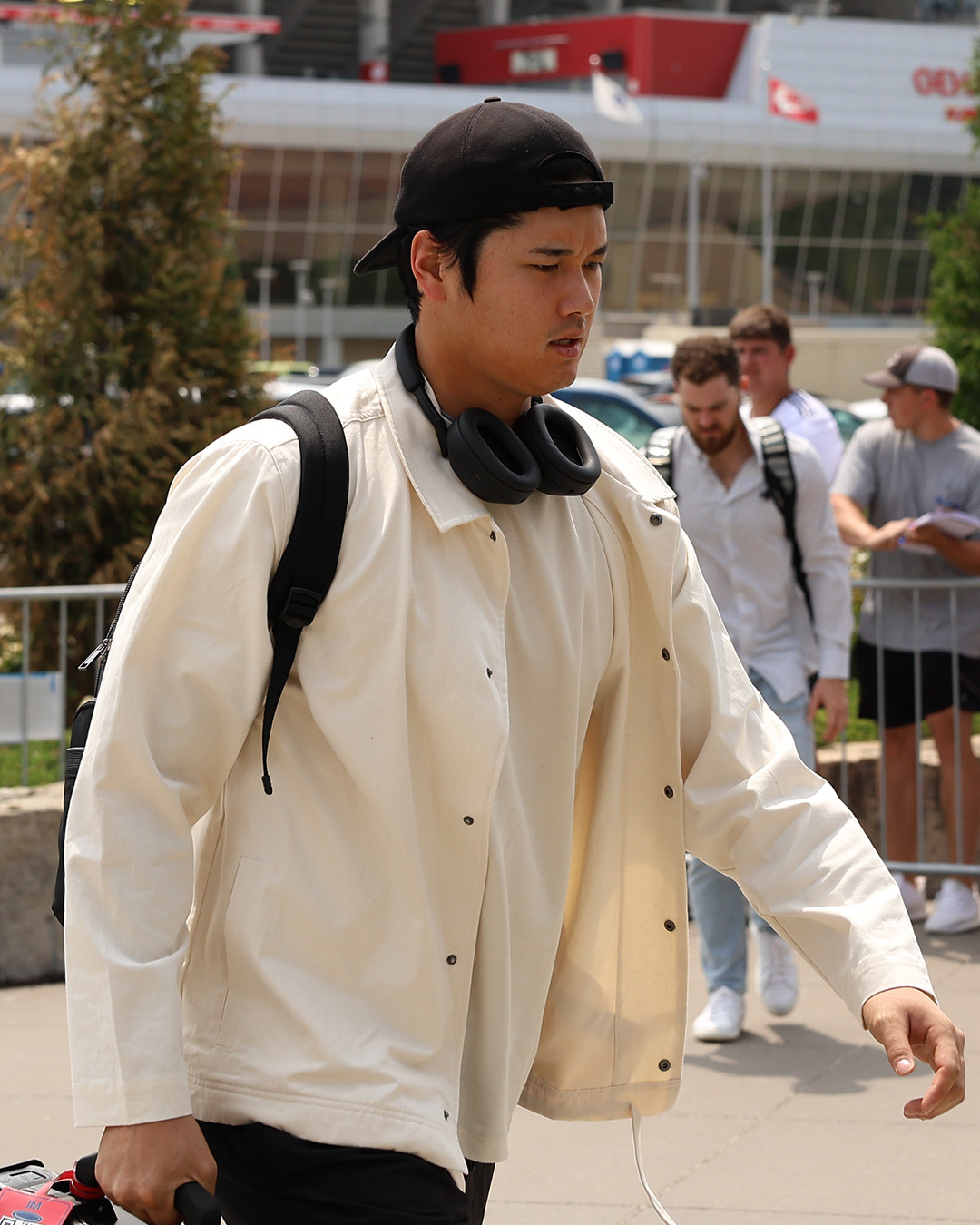 MLB Life on X: Shohei Ohtani arriving in Kansas City for the
