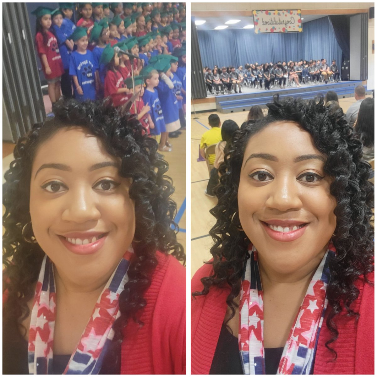 Enjoyed leading kindergarten and 6th grade in singing at their promotion ceremonies! Congratulations, future 1st graders and 7th graders!