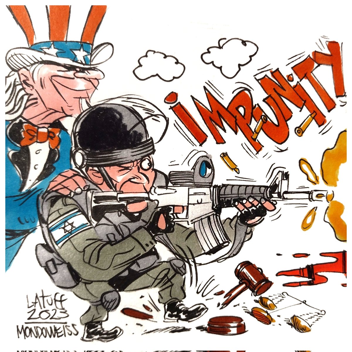 The US is largely responsible for ensuring total impunity for #Israel's criminal actions.
@Mondoweiss

mondoweiss.net/2023/06/israel…