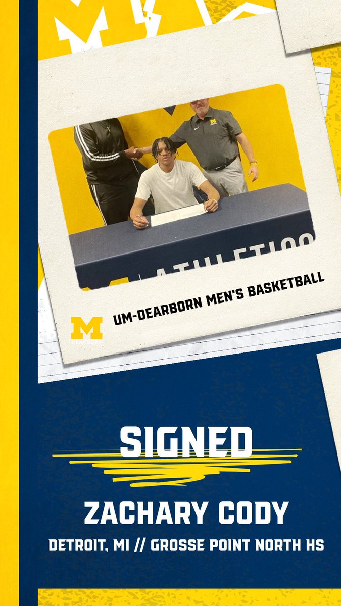 🚨New Signing Alert🚨 Everyone welcome Zachary Cody to the Family‼️ #DIGDeep #GoBlue 〽️🏀✍️