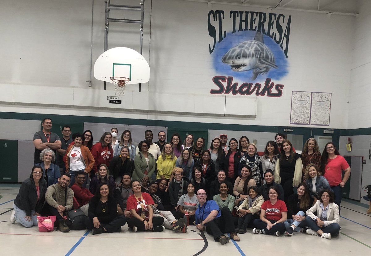 Obragado/Thank you to 50 Brazilian educators who graced our doorstep today via @FanshaweCollege - learning together, serving together @LDCSB for the benefit of our future - our students.
