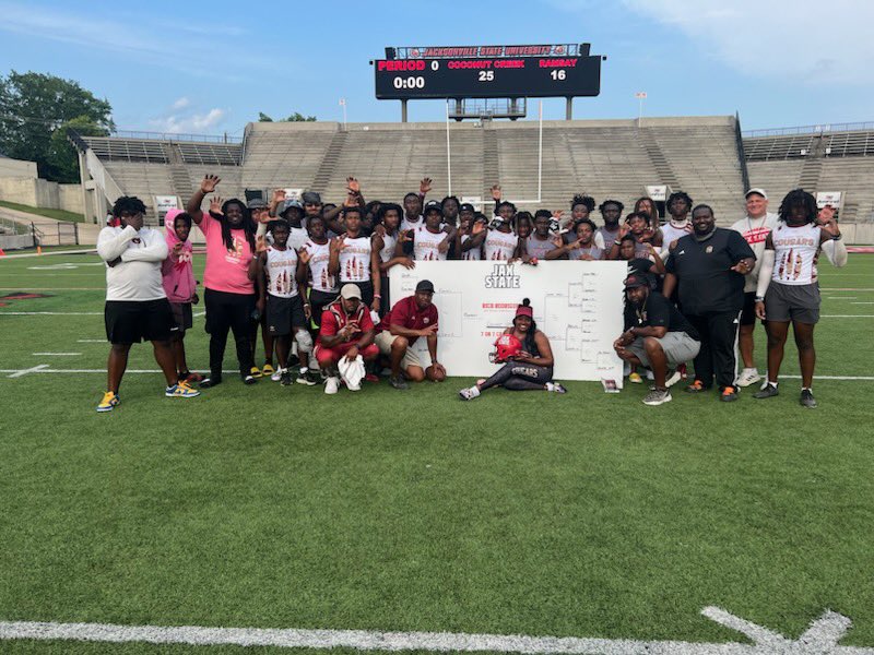 Great Day in Alabama.. Thank you Coach <a href="/RealCoachRod/">Rich Rodriguez</a> and <a href="/JSUFootball/">JSU Recruiting</a> for showing us a great time..  #Champs #Clawsup #OneHeartBeat <a href="/JerryRecruiting/">Rising Stars</a> <a href="/SleeperAth1etes/">Sleeper Athletes</a> <a href="/CCreekAthletics/">Coconut Creek Athletics</a> <a href="/larryblustein/">Blustein Recruiting</a>