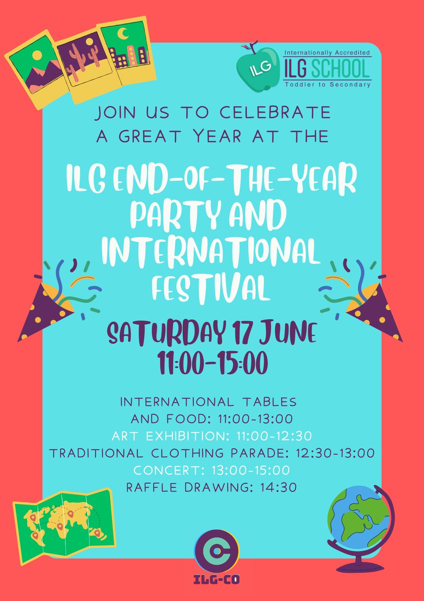 ILGSchool's tweet photo. Excited to see everyone at our end-of-year party and International Festival! #Kosova #Kosovo #pristina #International https://t.co/oa3ihgr7JP