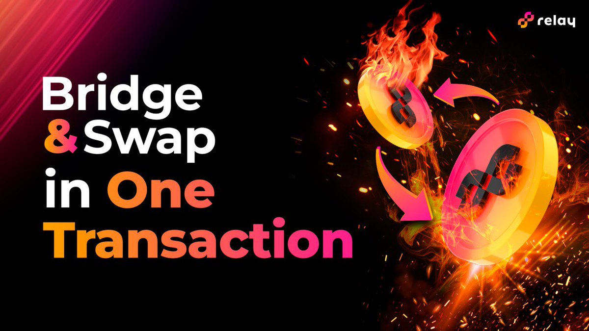 Elevate_fi's tweet photo. #Bridge and Swap your assets with @relay_chain in 1 easy transaction!

Utilizing 👇
@lifiprotocol + @SynapseProtocol + @squidrouter

Bridge &amp; swap and receive ALL bridge fees back in $ARB!

Low cost, fast &amp; secure.
https://t.co/car5mAErfW 

$RELAY #RELAYignited #Arbitrum https://t.co/QIYiQ9mmO9