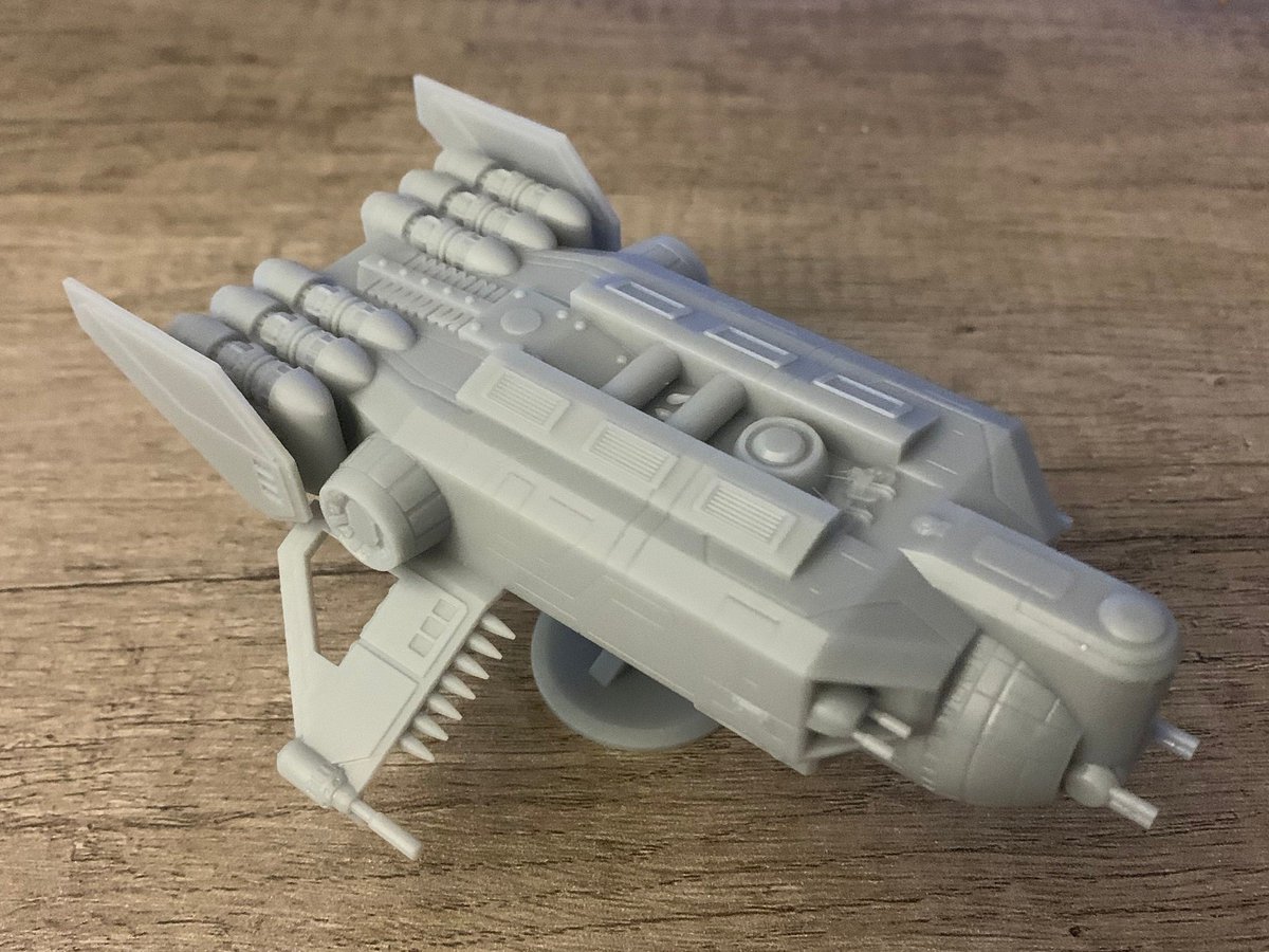 corelliancustom's tweet photo. Excited to share the latest addition to my #etsy shop: YV 978 Freighter 5 inch https://t.co/G11IOLVPij #starwars #speeder #starwarslegion #spacedship #xwing #rpg #3dprinted #miniature #millenniumfalcon https://t.co/Am4BwRJXiu