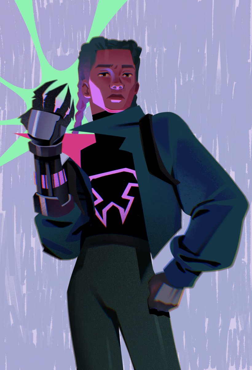 runqii's tweet photo. don’t be a stranger #MilesMorales 

#AcrossTheSpiderverse #Spiderman https://t.co/mljUmLmVWG