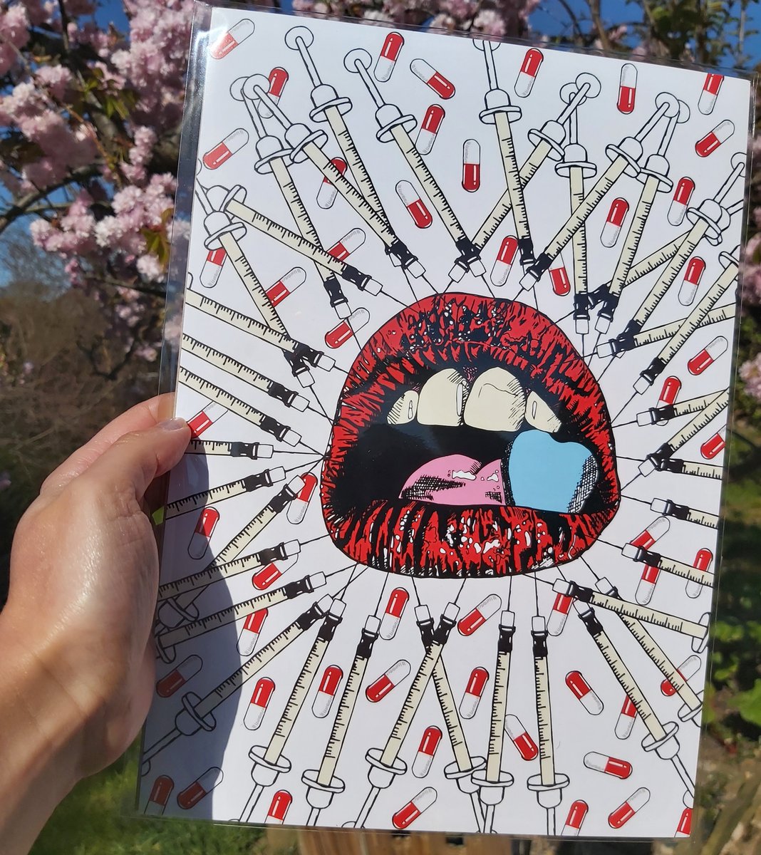 A Shot at Happiness print! 

Will you ever be satisfied?

Link to shop below, open for worldwide shipping 👇