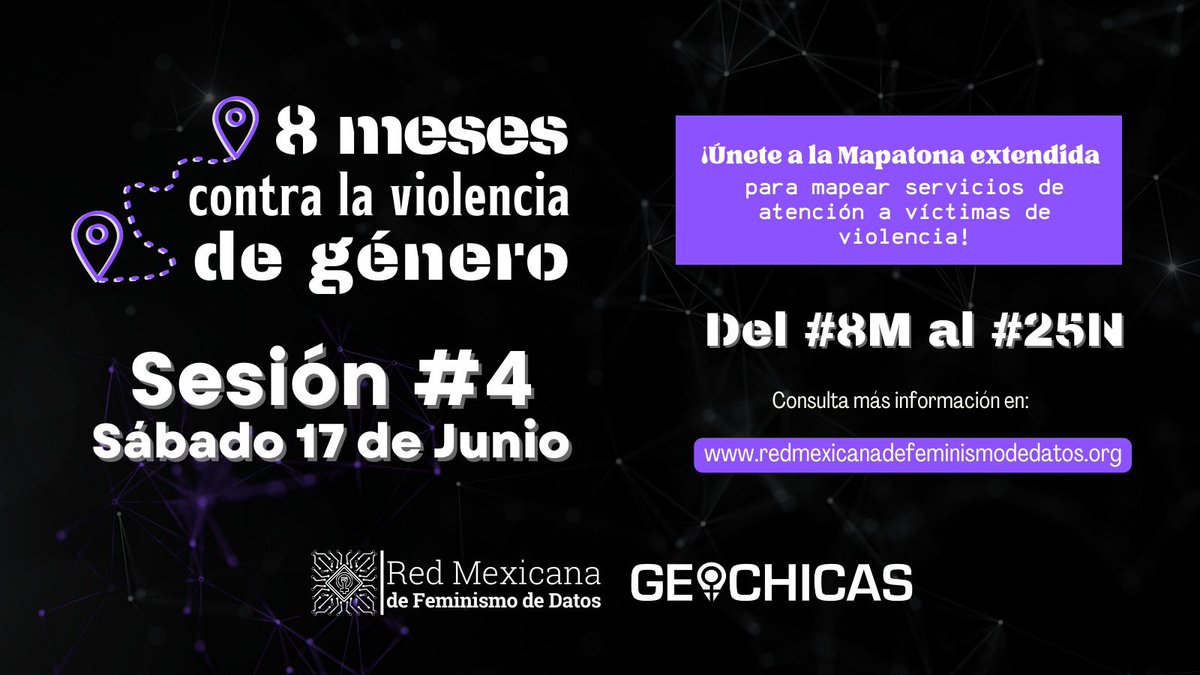 Red mexicana de feminismo de datos tweet media