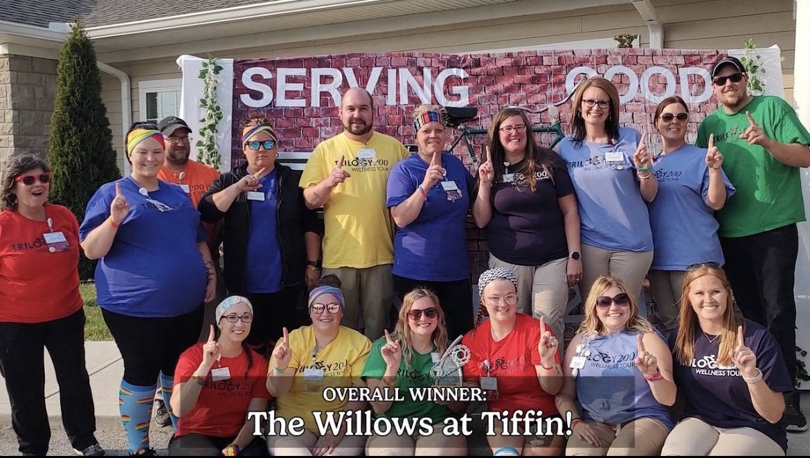 The Willows at Tiffin is proud to announce that we were the Overall Winning Campus for hosting the T200 event last week. We were also the Overall Social Media Contest winners with the most likes!! 🥇🏆🚴‍♂️