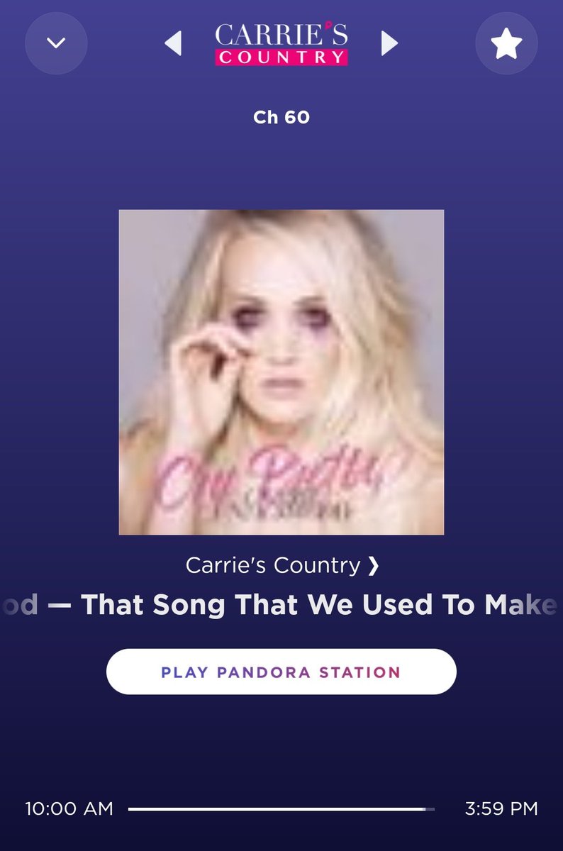 A bopppp! Love this song and whole album! #ThatSong
#CryPretty

@carrieunderwood 
@Carries_Country