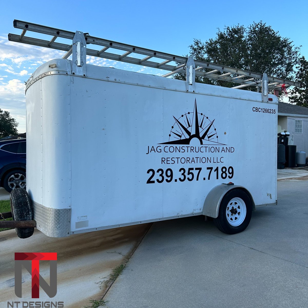 scpblack79's tweet photo. Graphics designed, printed, and installed! Had the pleasure of taking care of this for JAG Construction
DM for pricing‼️
#graphicdesign #graphics #printshop https://t.co/1P2wCQH3HD