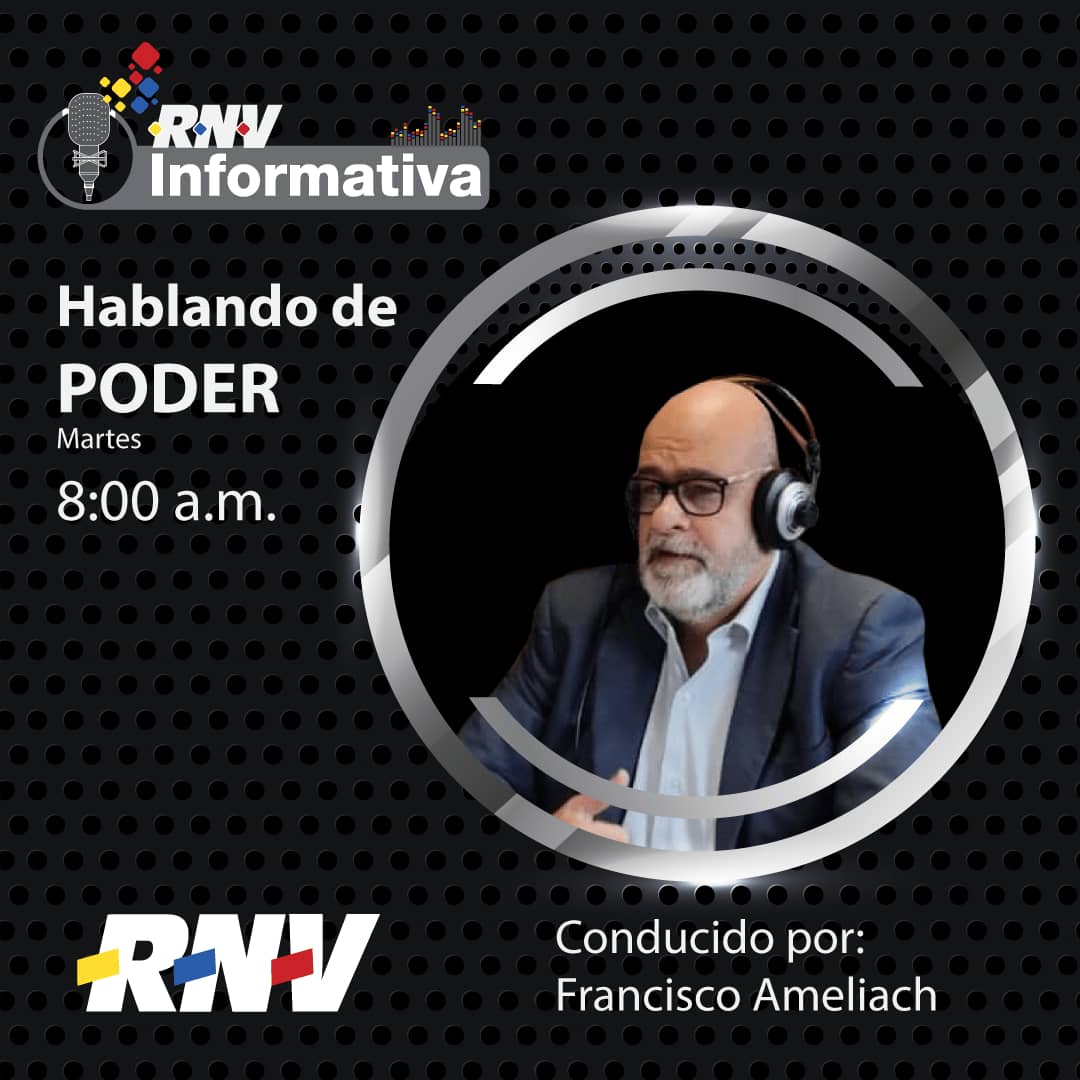 RNVinformativa's tweet photo. HOY #20Jun 

A las 8 de la mañana.

Sintoniza el programa especial de #HablandoDePoder 

Conducido por @AmeliachPSUV 

#YoSoyDeAqui https://t.co/1ITTU5WLMJ
