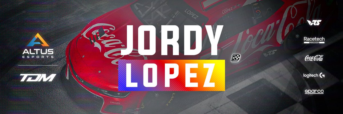 Twitter Banner Showcase 🎨
-
A striking new banner for my buddy @JordyL0pez as part of his win in eNASCAR iRacing series to commemorate his first win!