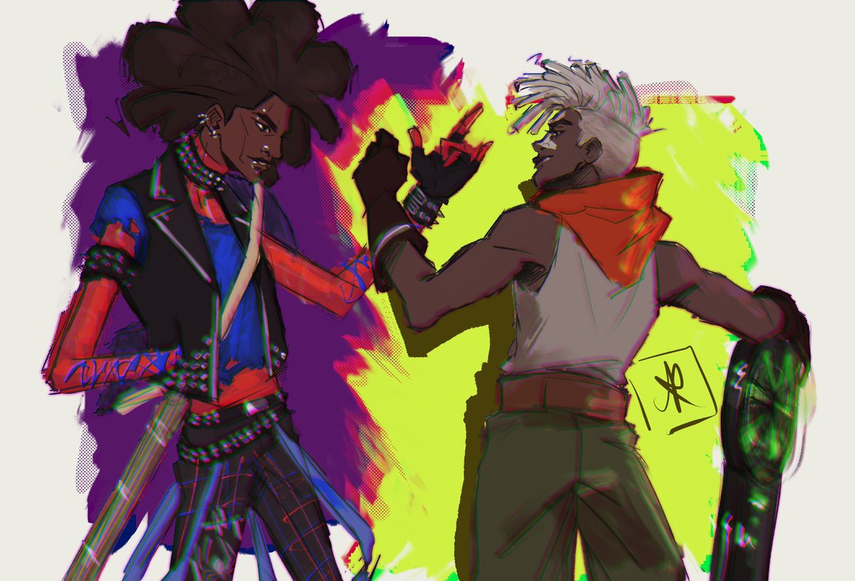 i need to see them together pls
#SpiderVerse  #HobieBrown #arcane #ekko