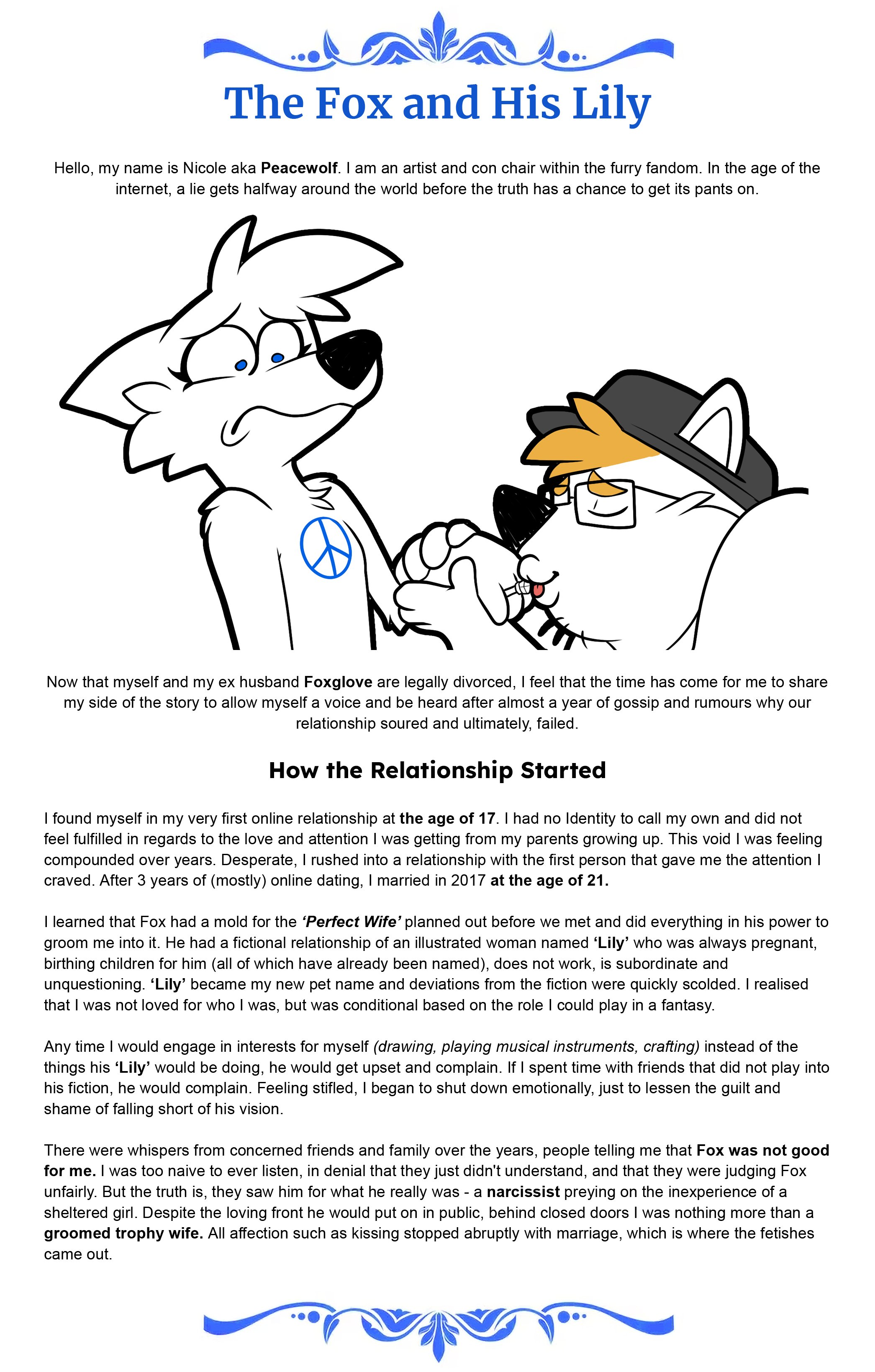 Furry Divorce Meme - s51zw1k
