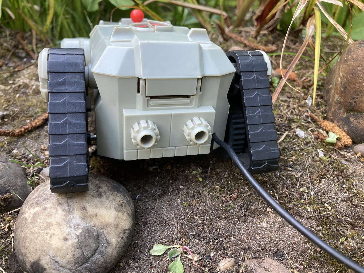 Thundercats Remote Control Thundertank by Buddy L! Beautiful little Thundertank that scales quite nicely with the Kidworks Miniatures. A lot more show accurate than the LJN version, it even features a pop-out nose cannon. Quite fun to drive around too