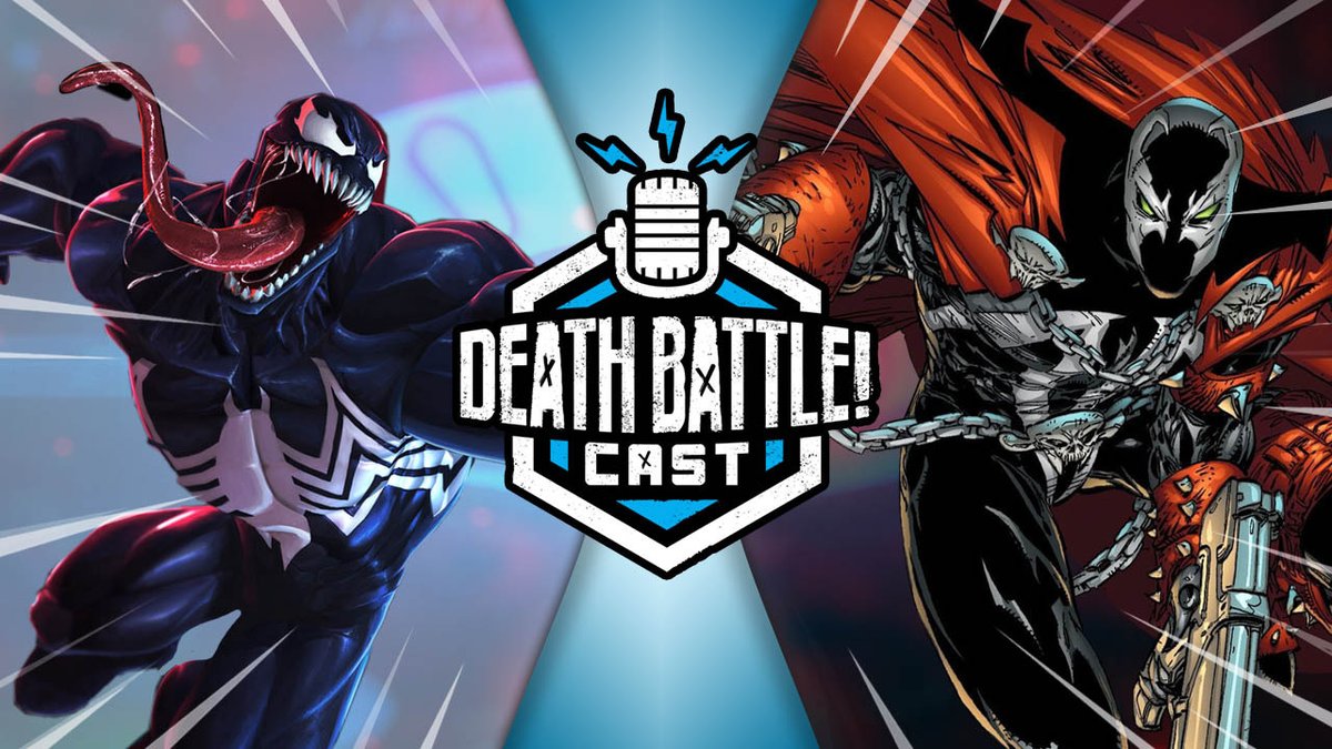 On the next episode of #DEATHBATTLECast, we're joined by Danny Shepard from @Ismahawk to see who's winning a no-holds-barred fight - it's #MarvelComics' #Venom vs #ImageComics' #Spawn!