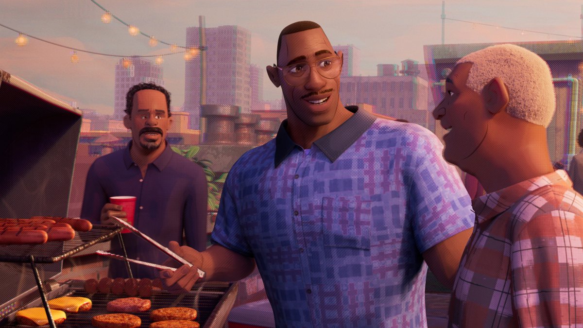 SonyAnimation's tweet photo. Don't be too punk rock to give your old man a hug. Happy #FathersDay to the dads and dad figures across the multiverse. https://t.co/PpuNJarizo