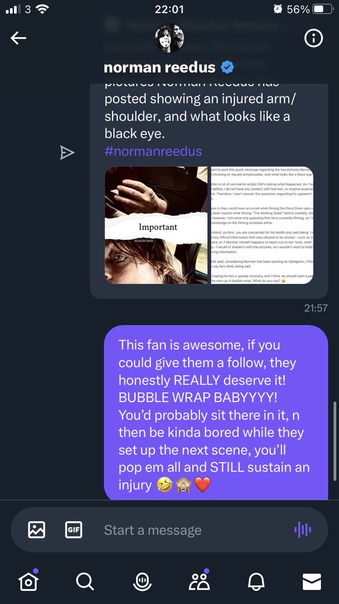 Fans of Reedus ❤️ #FORTNormanReedus tweet media