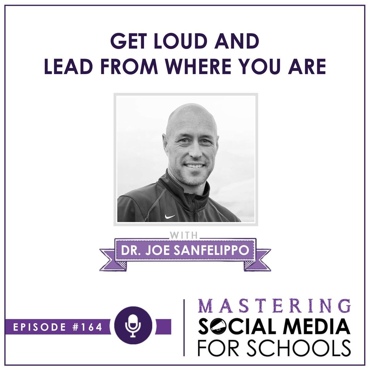 Dr. Joe Sanfelippo's latest book, 'Lead From Where You Are,' is perfect for you and your leadership team to read this summer!

Listen to our recent podcast conversation: socialschool4edu.com/podcast/164/

@Joe_Sanfelippo #schoolpr #LeadFromWhereYouAre