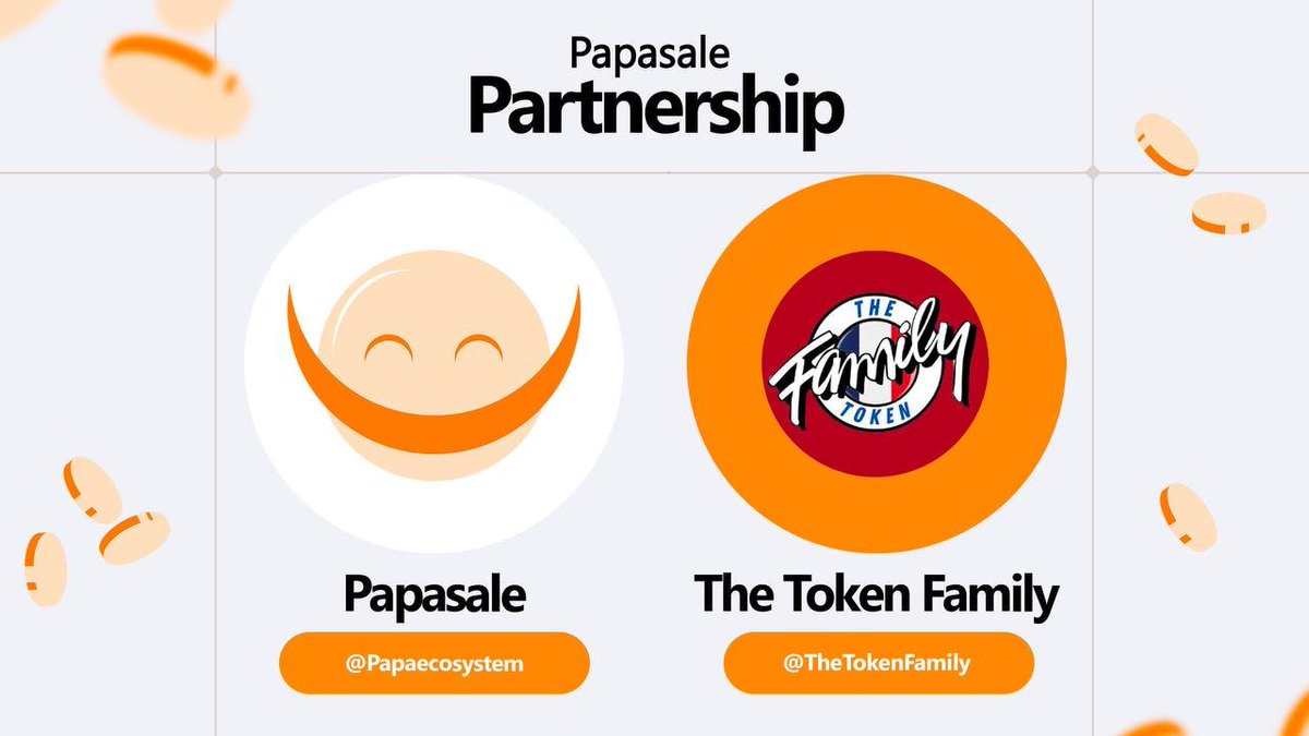 We are thrilled to announce our exciting partnership with a great French channel and its expert team. This collaboration marks a significant milestone in our efforts to expand globally. 🥳

We warmly welcome t.me/thetokenfamily to the PapaSale family as we unite towards our