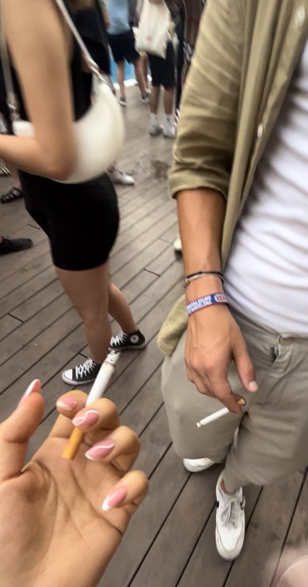 French man told me to throw away my vape and handed me a cigarette 

“You are not in America”