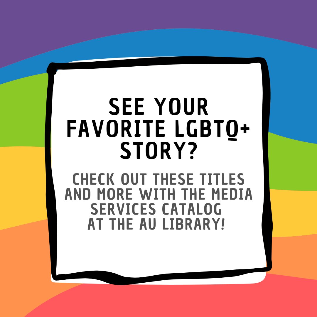 Happy Pride Month from your friends and allies at Media Services🌈

Here are some classic queer &amp; trans films to binge this month🎥🏳️‍🌈🏳️‍⚧️

Comment below your favorites and let us know what you think of this collection⬇️